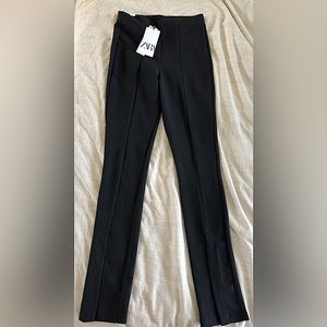 Zara Split-Hem Hi-Rise Legging